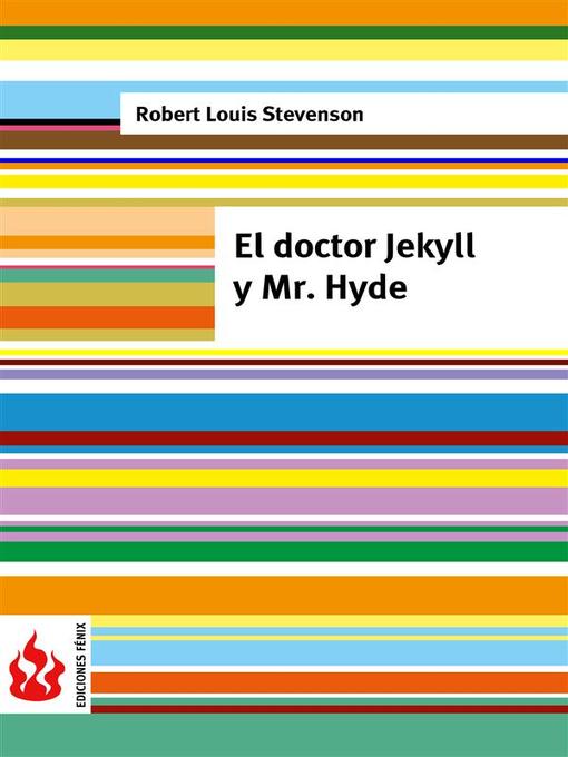 Title details for El doctor Jekyll y Mr. Hyde (low cost). Edición limitada by Robert Louis Stevenson - Available